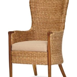 Seagrass Dining Chair-Flax